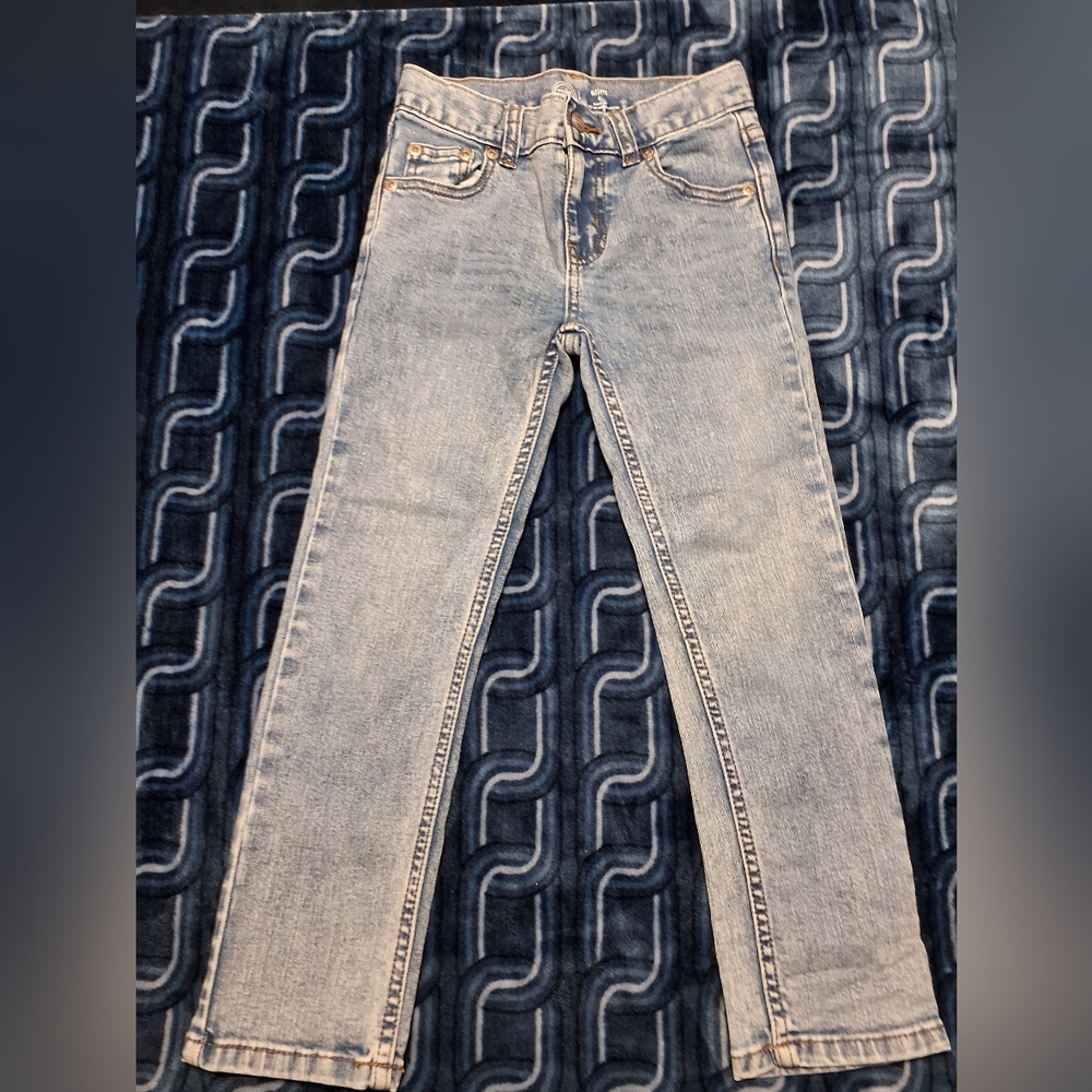 Wonder Nation Slim Fit Blue Jeans